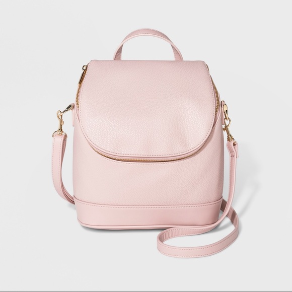 blush mini backpack